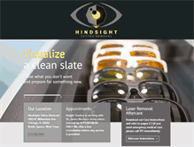 Tablet Screenshot of hindsighttattooremoval.com
